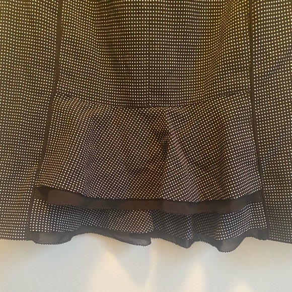 WHBM Black White Dot Skirt - Picture 4 of 5